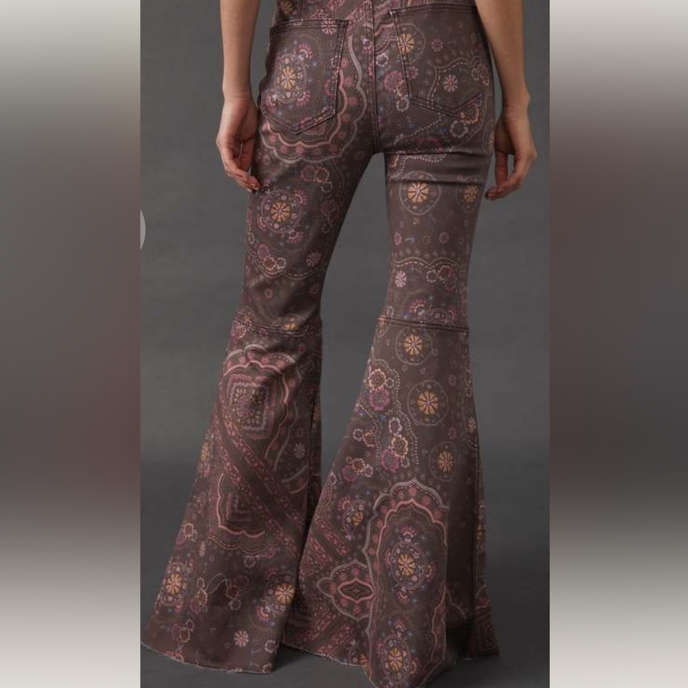 COPY - NWT FREE PEOPLE JUST FLOAT ON FLARE- GEO CHOCOLATE COMBO - Picture 2 of 12